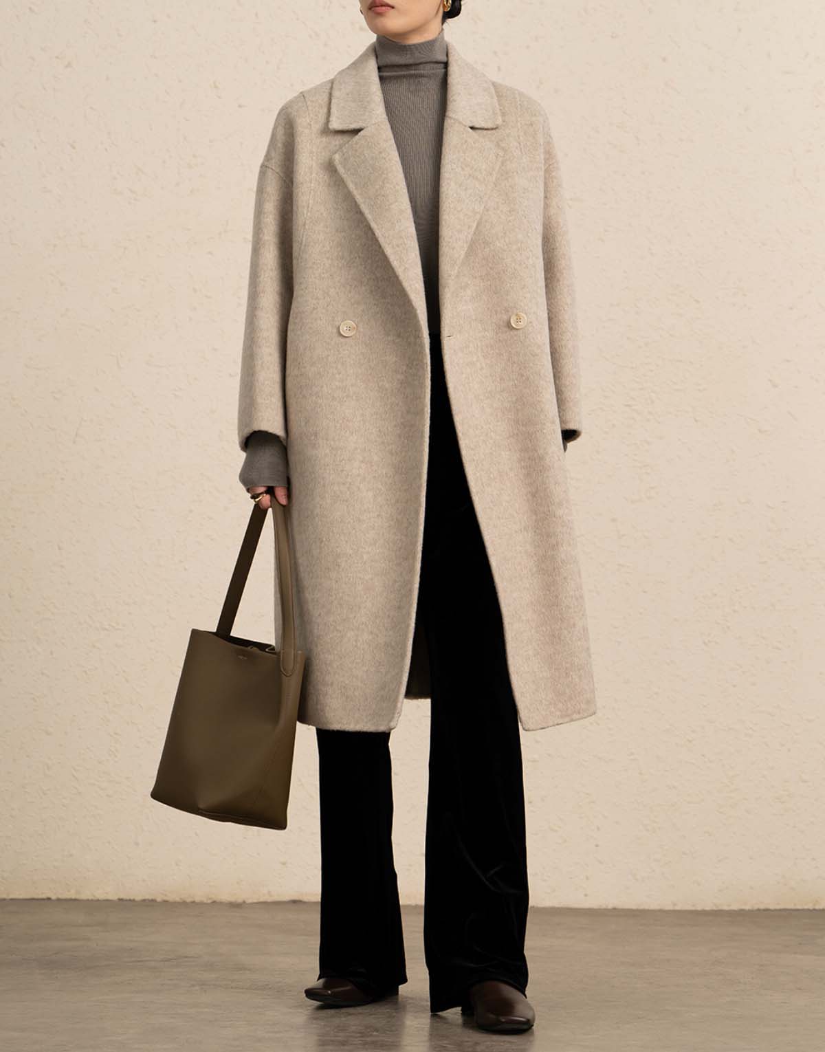 Premium Cashmere Coat - Long-803